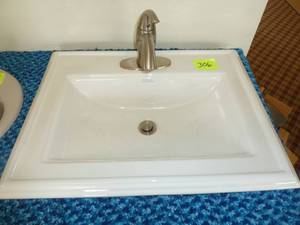 lot 306 image: Gerber Logan Square Lavatory Sink