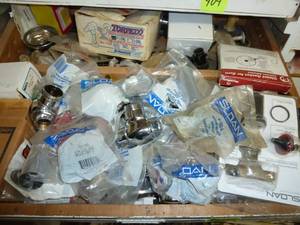 lot 405 image: Drawer #2 Sloan Flush Valve Parts