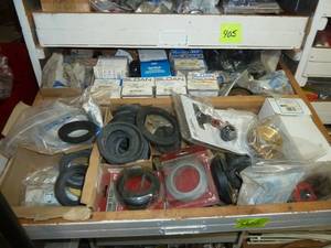 lot 406 image: Drawer #3 Sloan Valve Seals & Parts
