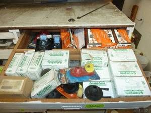 lot 413 image: Drawer # 10 Gator Skin Toilet Valves