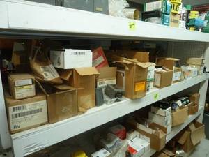 lot 463 image: Middle Shelf- Boiler Repair Pumps & Switches