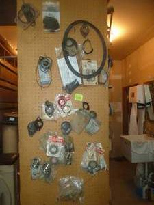 lot 466 image: Bell & Gossett Pump Repair Peg Board