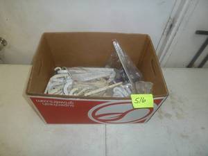 lot 516 image: Box- PVC Pipe Hangers