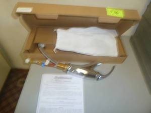 lot 536 image: Wolverine Brass Polished Faucet