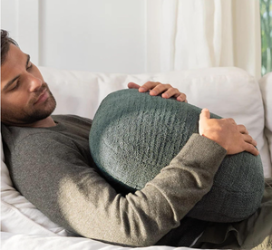 lot 97 image: Quiet Mind Weighted Pillow for Adults 9 Lbs - Machine Washable (Medium, Agave Green)