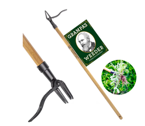 lot 207 image: Grampas Weeder, The Original Stand Up Weed Puller Tool with Long Handle