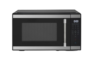 lot 410 image: Hamilton Beach 1.1 cu ft Countertop Microwave Oven in Stainless Steel