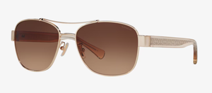 lot 25 image: COACH HC7064 L151 Sunglasses Frame size 56 - 16 (Small Scratches on Right Lens)