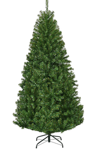 lot 309 image: Costway 6-ft Pre-lit Artificial Christmas Tree with Multicolor LED Lights USED