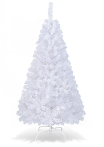 lot 316 image: Giantex 6 Artificial PVC Christmas Tree Basic Type Tree Holiday Season White