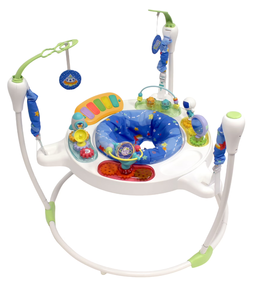 lot 334 image: Infantino Magic Motion Activity Jumper Space-Themed Adventure for Little Explorers, Unisex, 4 Months