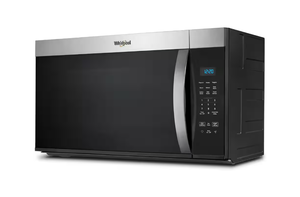 lot 422 image: Whirlpool 30 in. 1.7 cu. ft. Over-the-Range Microwave in Stainless Steel Finish with Express Cooking Buttons