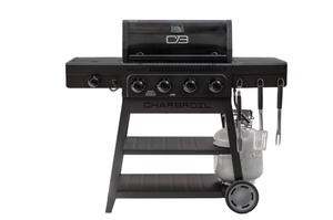 lot 96 image: Charbroil Performance Series FlavorMax 4-Burner Gas Grill with Side Burner