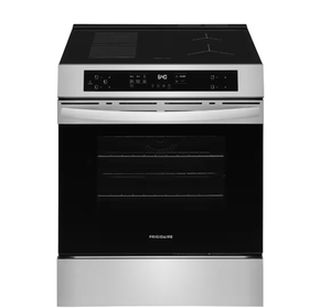 lot 157 image: Frigidaire 30 in. 4 Element Front Control Induction Range in Stainless Steel