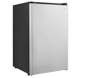 lot 159 image: Vissani 4.3 cu. ft. Mini Refrigerator in Stainless Steel, ENERGY STAR