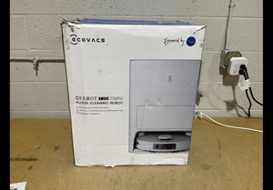 lot 124 image: ECOVACS Robotics - DEEBOT T20 OMNI Wi-Fi Connected Robot Vacuum & Mop with Self Washing Auto Empty Station - WHITE