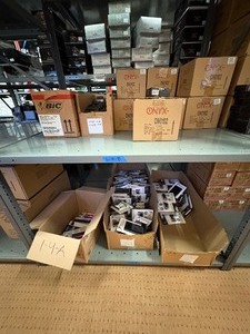 lot 32 image: Cell Phone Accessories charging cables and portable chargers. Note All merchandise is new