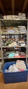 lot 11 image: Apparel 5  shelves of WIMN sweatshirts & t-shirts sizes S-2XL