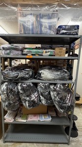 lot 78 image: Blankets and cards