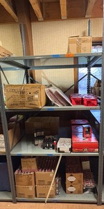 lot 131 image: Mothers Days items, umbrellas and lighter fluid