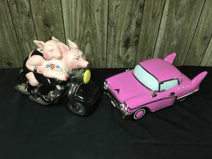 lot 337 image: Vehicle Cookie Jars