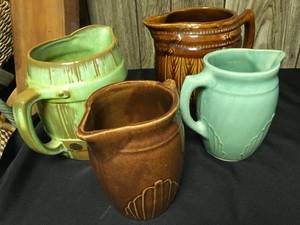 lot 368 image: Stoneware Pitchers
