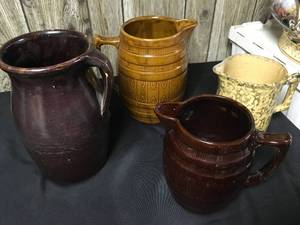 lot 369 image: Stoneware Pitchers 2