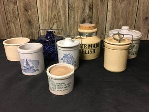 lot 379 image: Stoneware Crocks