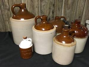 lot 398 image: Stoneware Jugs 2