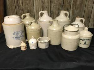 lot 400 image: Stoneware Jugs 4