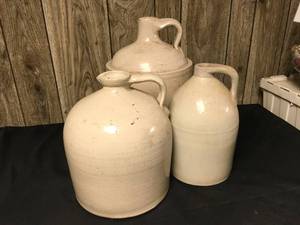 lot 223 image: Stoneware Jugs