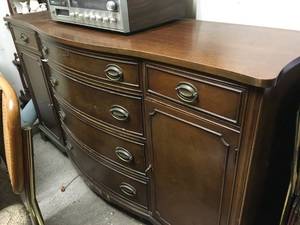 lot 45 image: Wood Buffet