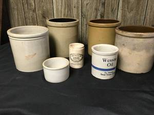 lot 257 image: Stoneware  Crocks