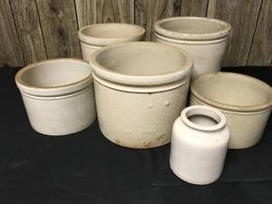 lot 259 image: Stoneware Crocks