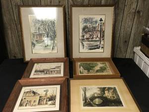 lot 281 image: WatercolorSketch Art