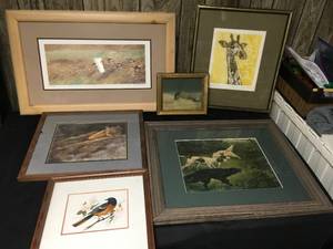lot 283 image: Animal Themed Art