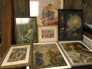 lot 284 image: People Wall Art