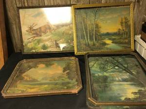 lot 285 image: AnimalLandscape Art