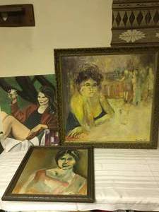 lot 459 image: Framed Art