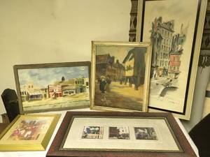 lot 460 image: Framed Art