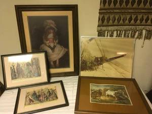 lot 463 image: Framed Art