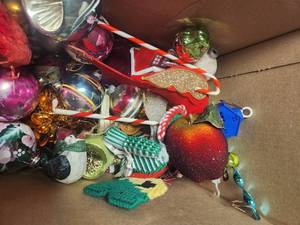 lot 219 image: Christmas Ornaments