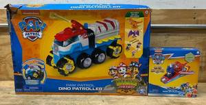 lot 55 image: Paw Patrol Dino Patroller, Mini Jet Playset