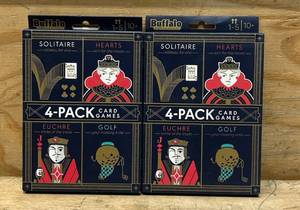 lot 60 image: Buffalo Games 4 pk lot of 2