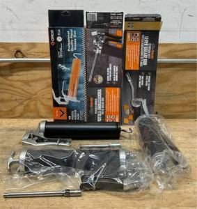 lot 80 image: Grease Gun lot of 3