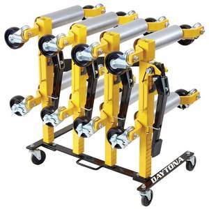 lot 88 image: Wheel Dolly Storage Rack