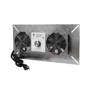 lot 213 image: 18 in. x 9 in. Silver Galvanized Steel Crawl Space Fan Vent