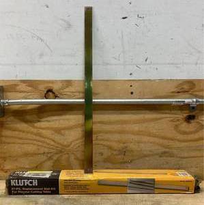 lot 215 image: KLUTCH 27-PC Replacement Slat Kit For Plasma Cutting Table