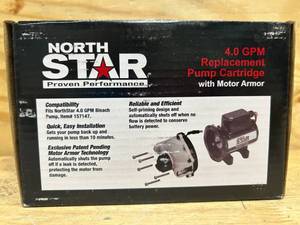 lot 225 image: North Star 4.0 GPM Replacement Pump Cartridge with Motor Armor