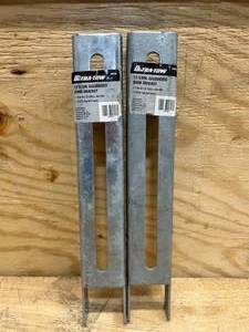 lot 229 image: ULTRA-TOW 12 58in. Galvanized Bunk Bracket (lot of 2)